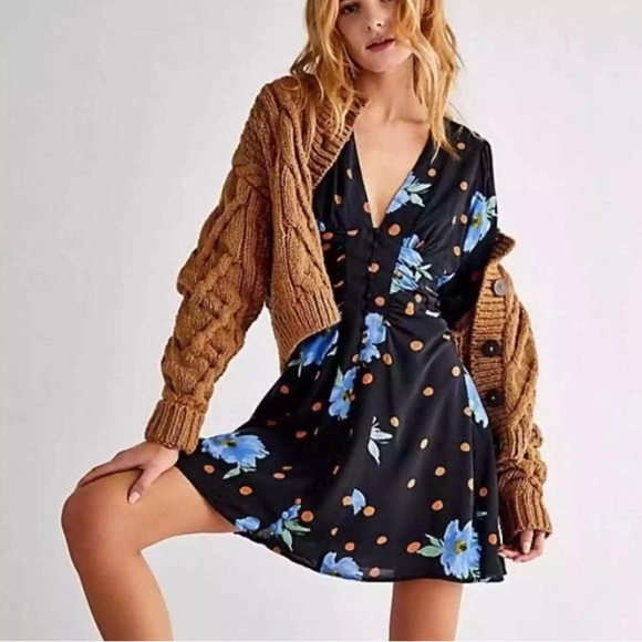 Free People Date Night Mini Dress Medium